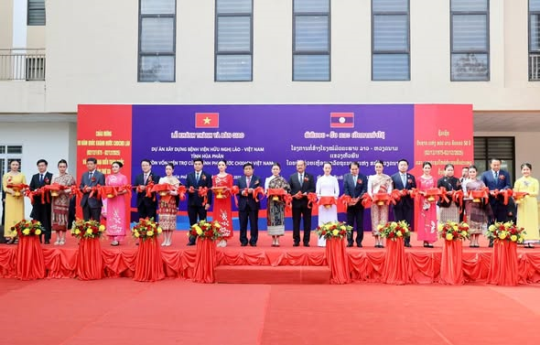 Laos–Vietnam Friendship Hospital Inaugurated in Houaphanh Province